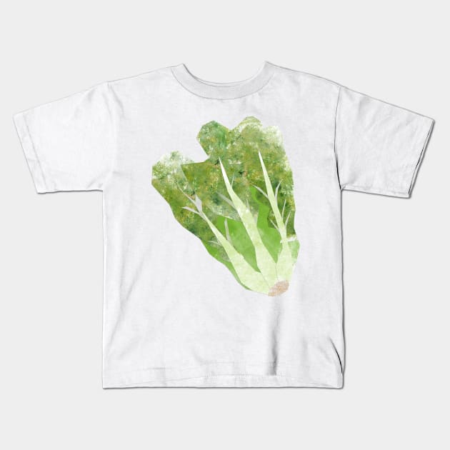 Lettuce Kids T-Shirt by Babban Gaelg